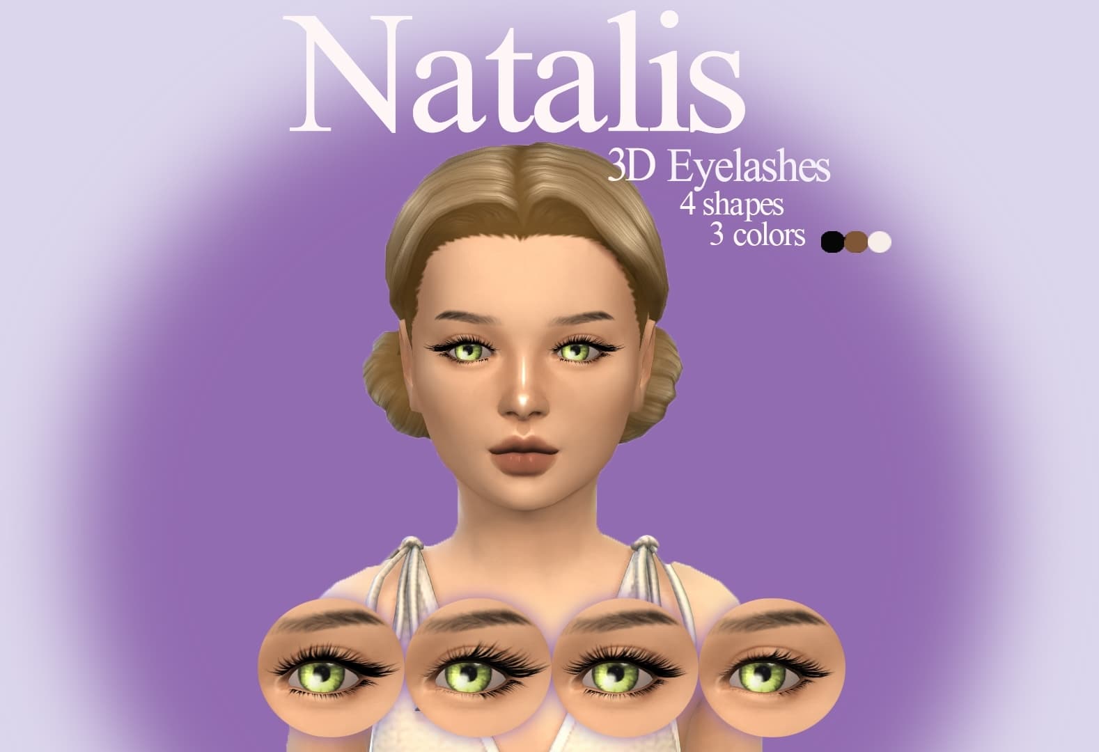 Ресницы Eyelashes 3D for kids